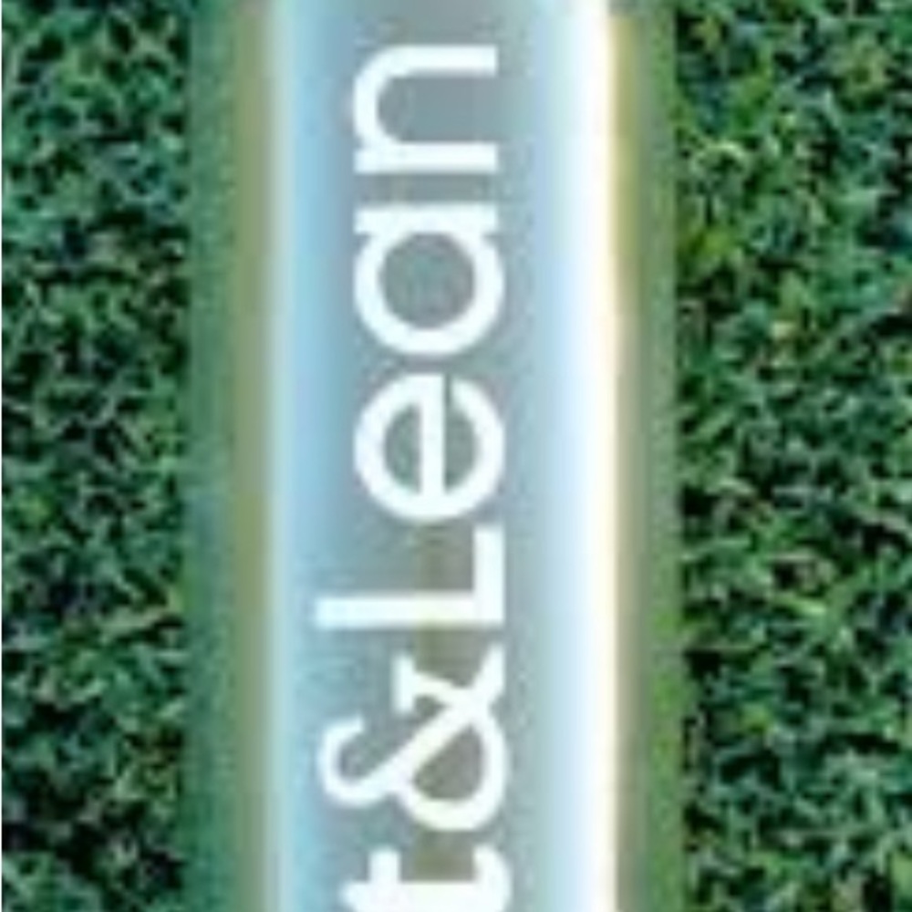 Fit & Lean Clear Water Bottle